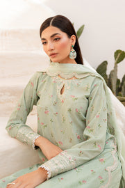 Roya 3Pc - Embroidered Luxe PRET - BATIK
