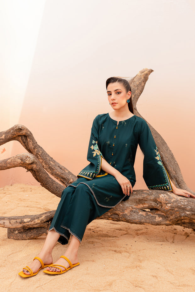 Dark Teal 2Pc - BATIK