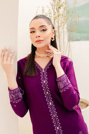 Prue 2Pc - Embroidered Khaddar Dress - BATIK