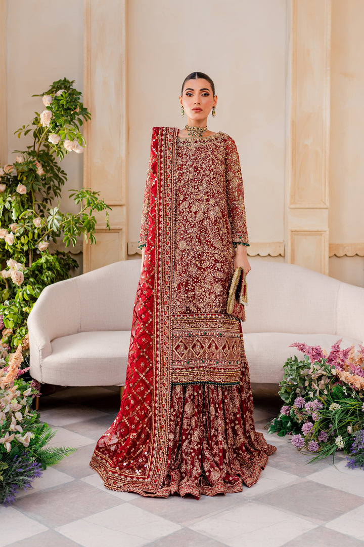 Gajra 4Pc - Bridal Dress - BATIK