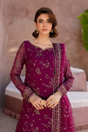 Simble 3Pc - Embroidered Luxe Pret