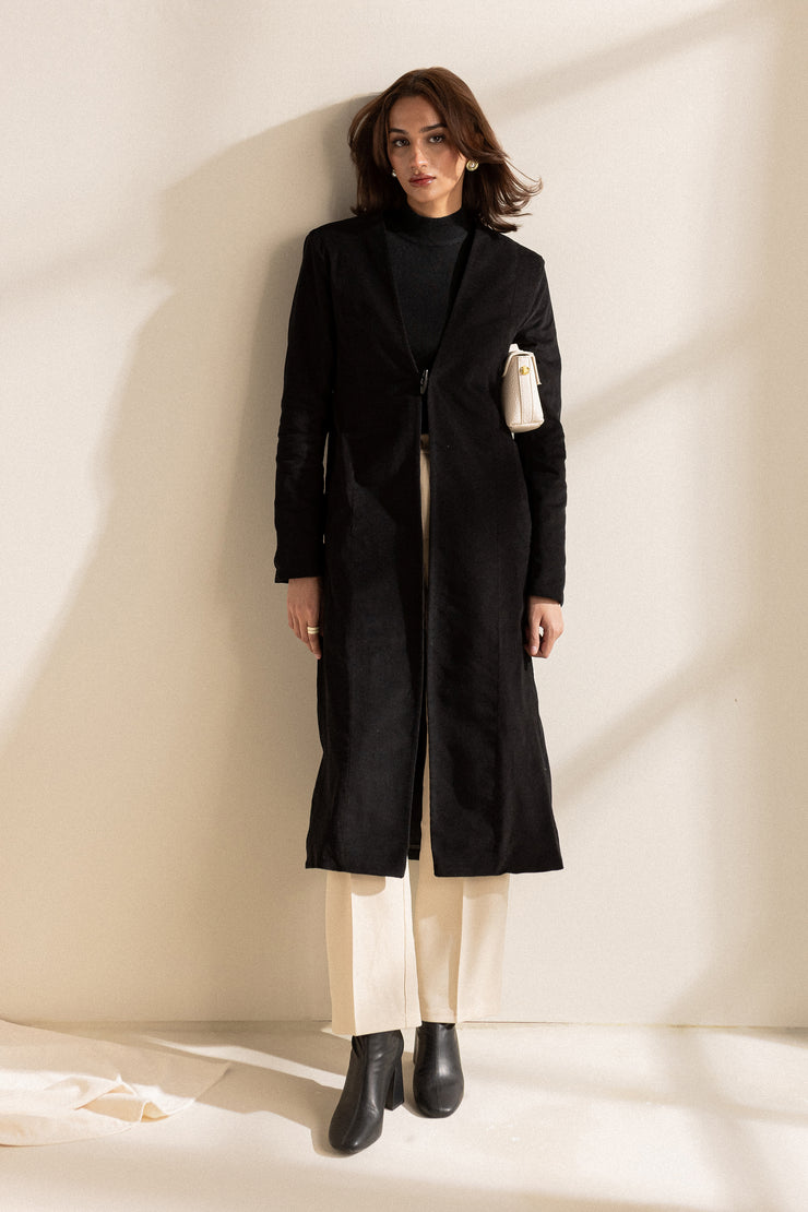 Comet Black | Long Coat