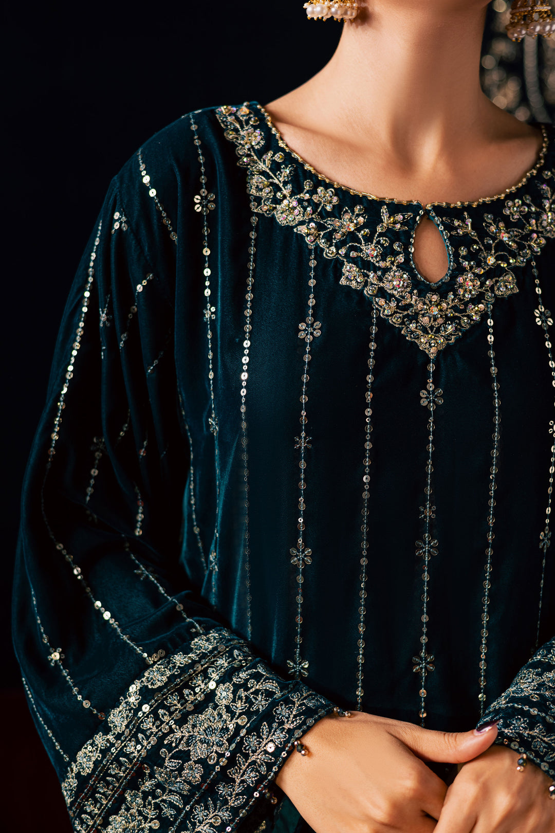 Blue Winter 2Pc - Velvet Luxe Pret