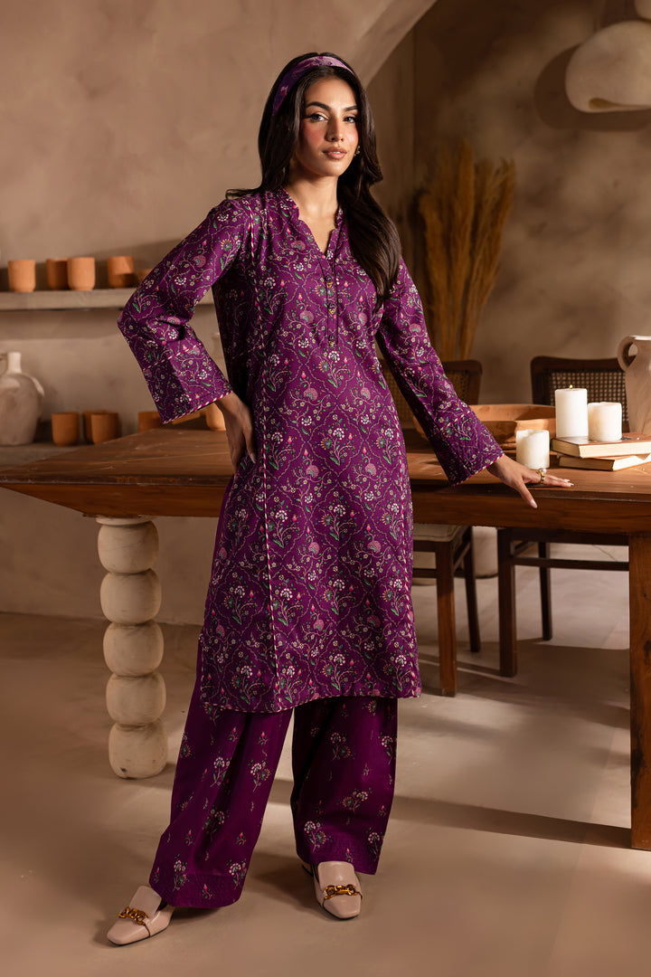 Mufasa 2Pc - Printed Khaddar Dress - BATIK