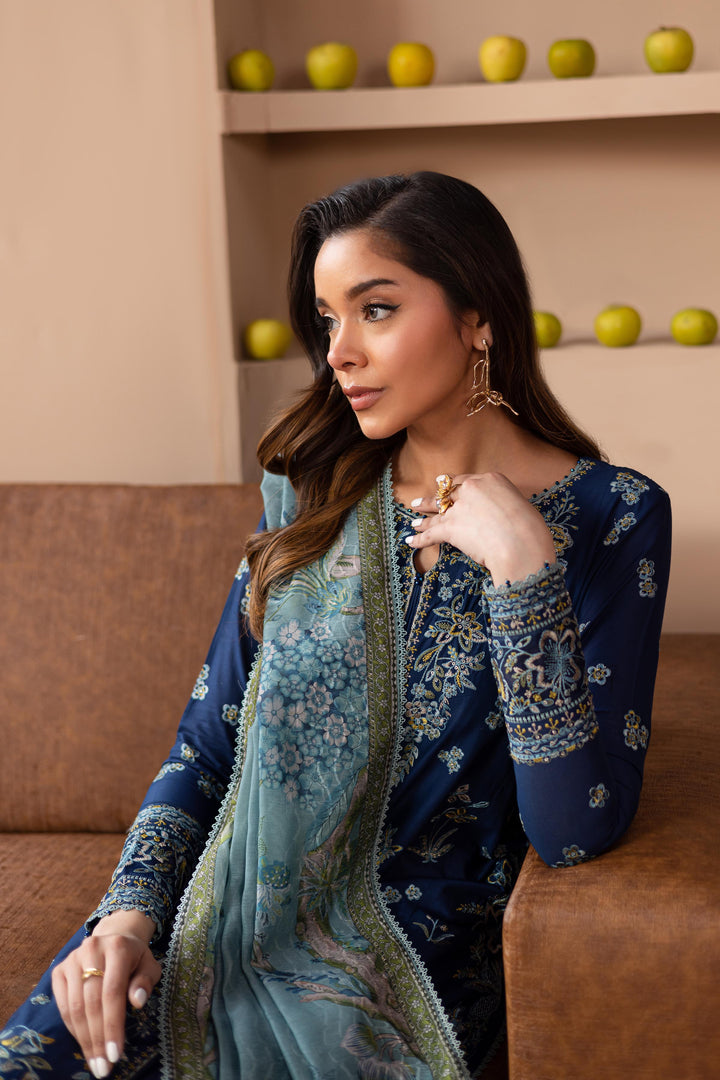 Jahaan 3Pc - Embroidered Lawn Dress