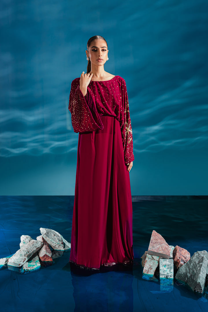 Fog 1Pc - Formal Velvet Maxi - BATIK