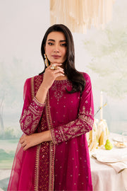 Pink Shine 3Pc - Embroidered Lawn Dress - BATIK