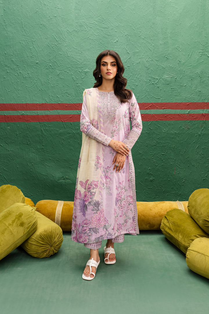 Penelope 3Pc - Printed Lawn Dress - BATIK