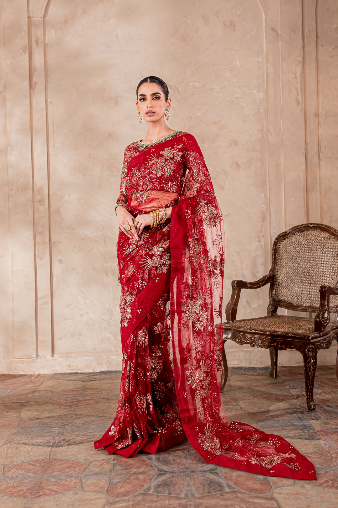 Tabassum Saree 3Pc - BATIK