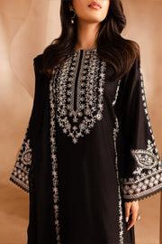 Black Pearl 3Pc - Embroidered Lawn Dress - BATIK