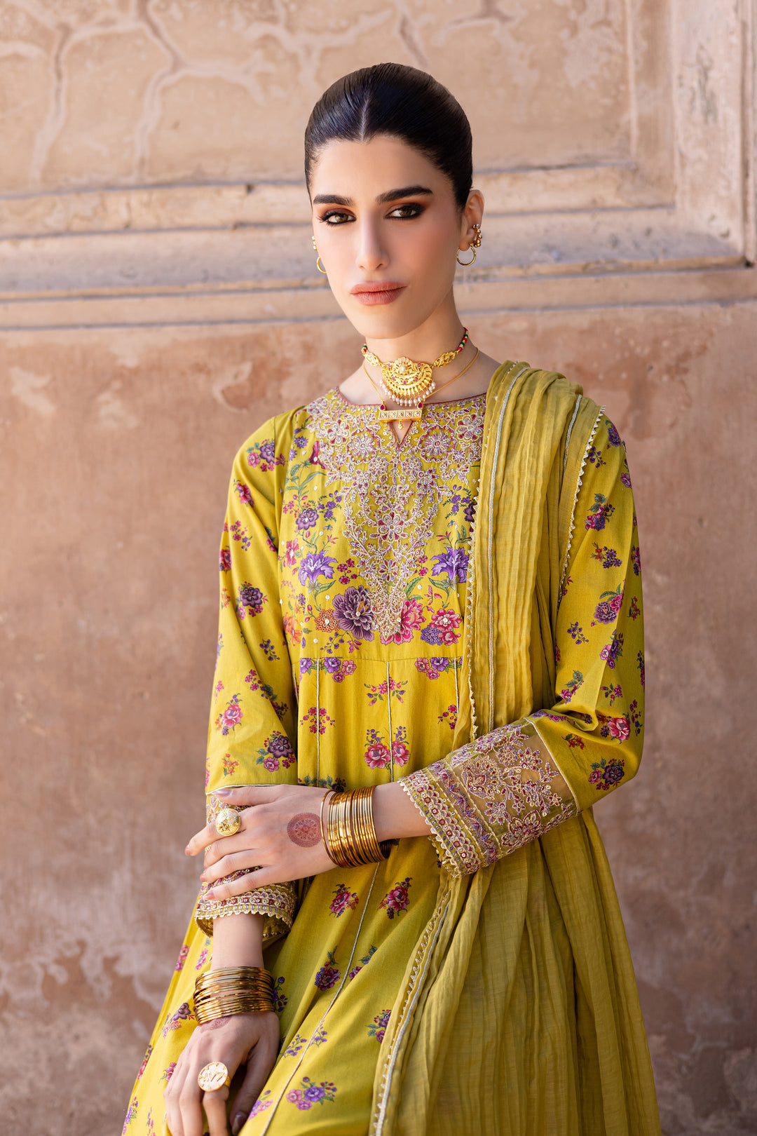 Nirmah 3Pc - Printed Lawn Dress