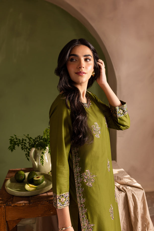 Panna 2Pc - Embroidered Lawn Dress - BATIK