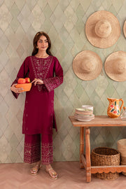 Emalyn 2Pc - Embroidered Lawn Dress - BATIK