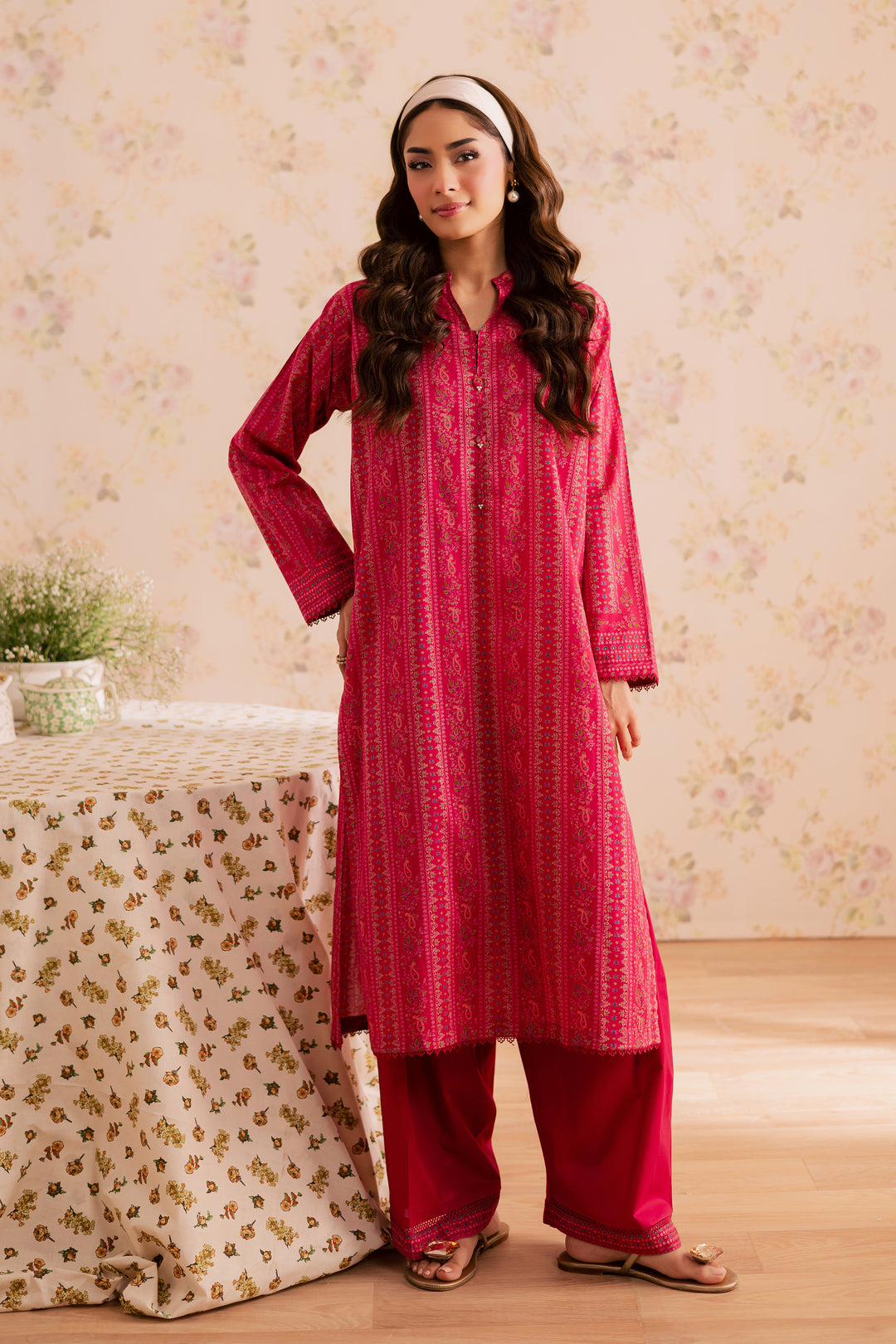Leya 2Pc - Printed Lawn Dress