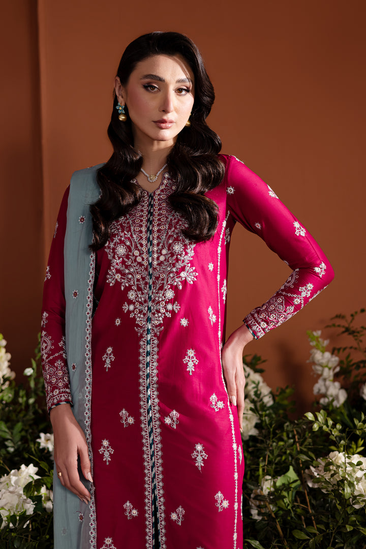 Juno 3Pc - Embroidered Lawn Dress