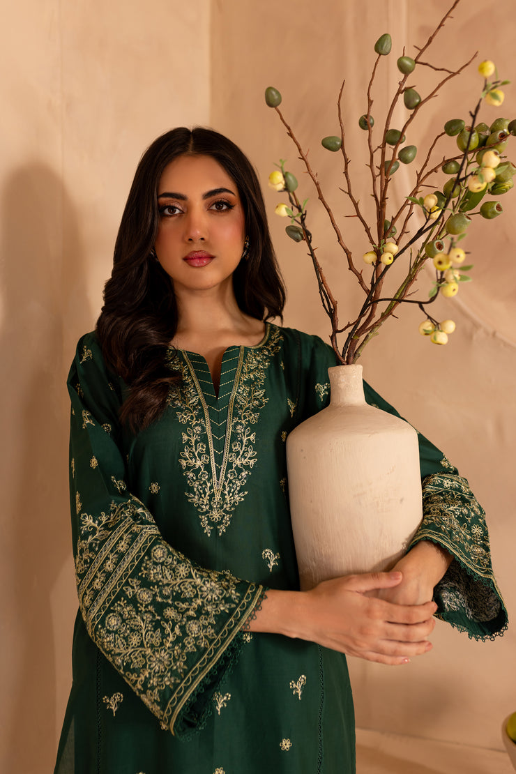 Nyx 2Pc - Embroidered Lawn Dress - BATIK