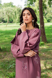 Frost 2Pc -  Embroidered Cambric Dress - BATIK