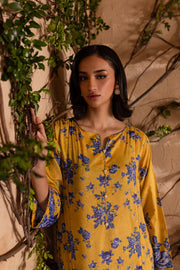 Blue Vinka 2Pc - Printed Lawn Dress - BATIK