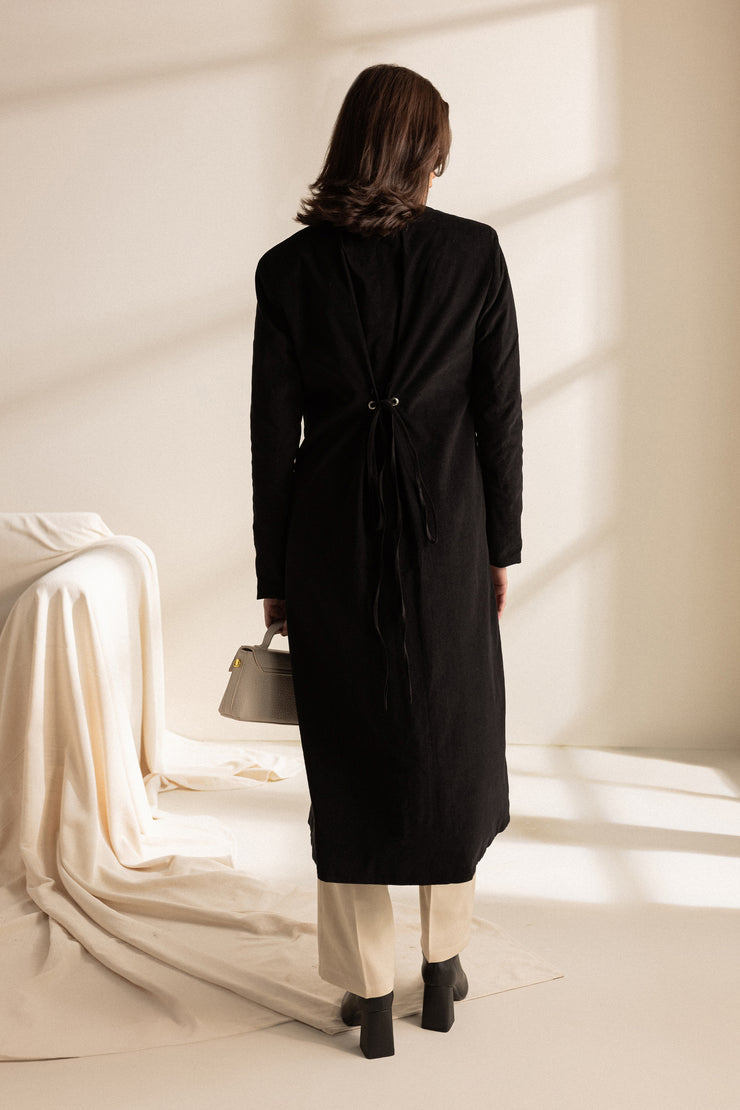 Comet Black | Long Coat