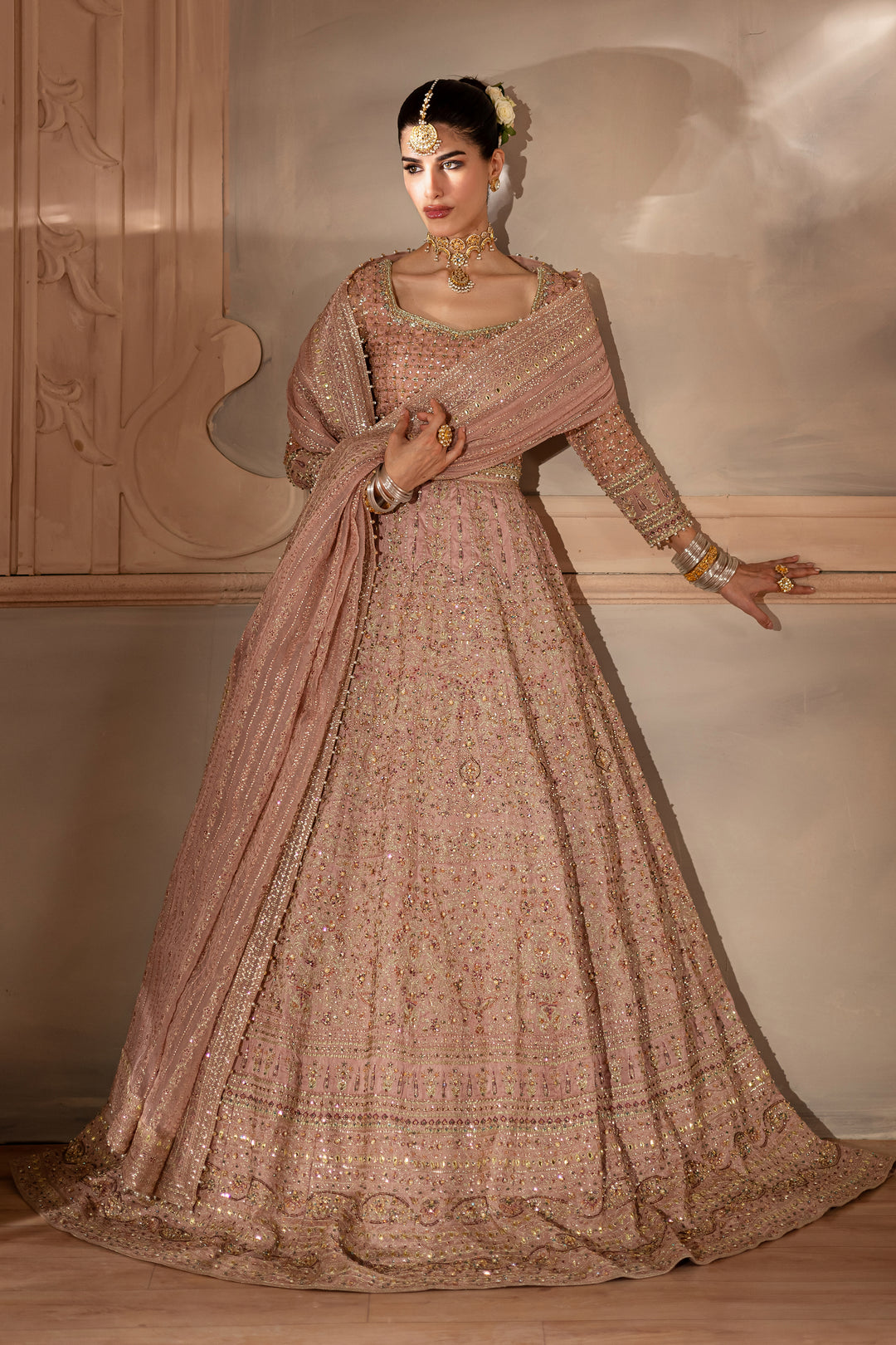 Nazneen 3Pc - Bridal Dress