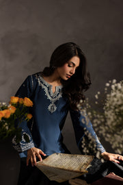 Jiya 2pc - Embroidered Khaddar dress