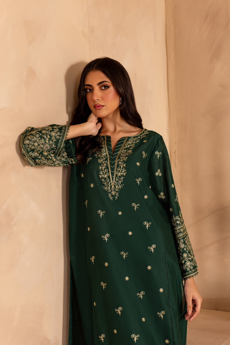 Nyx 2Pc - Embroidered Lawn Dress - BATIK