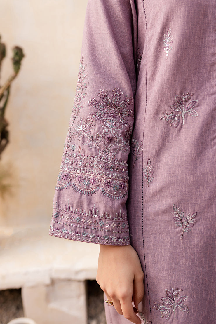 Faro 2Pc - Embroidered Karandi Dress - BATIK