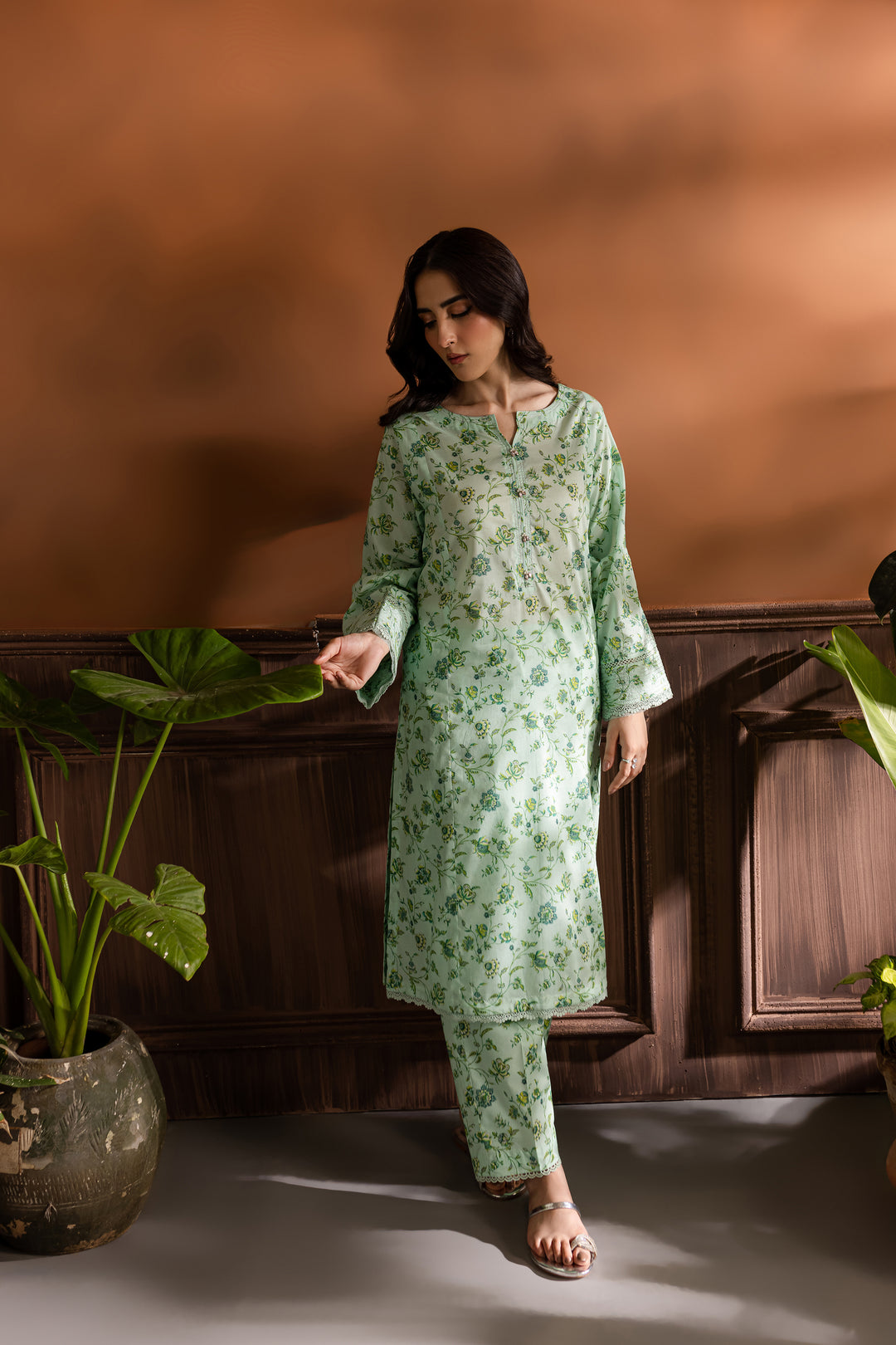 Insiya 2Pc - Printed Lawn Dress - BATIK