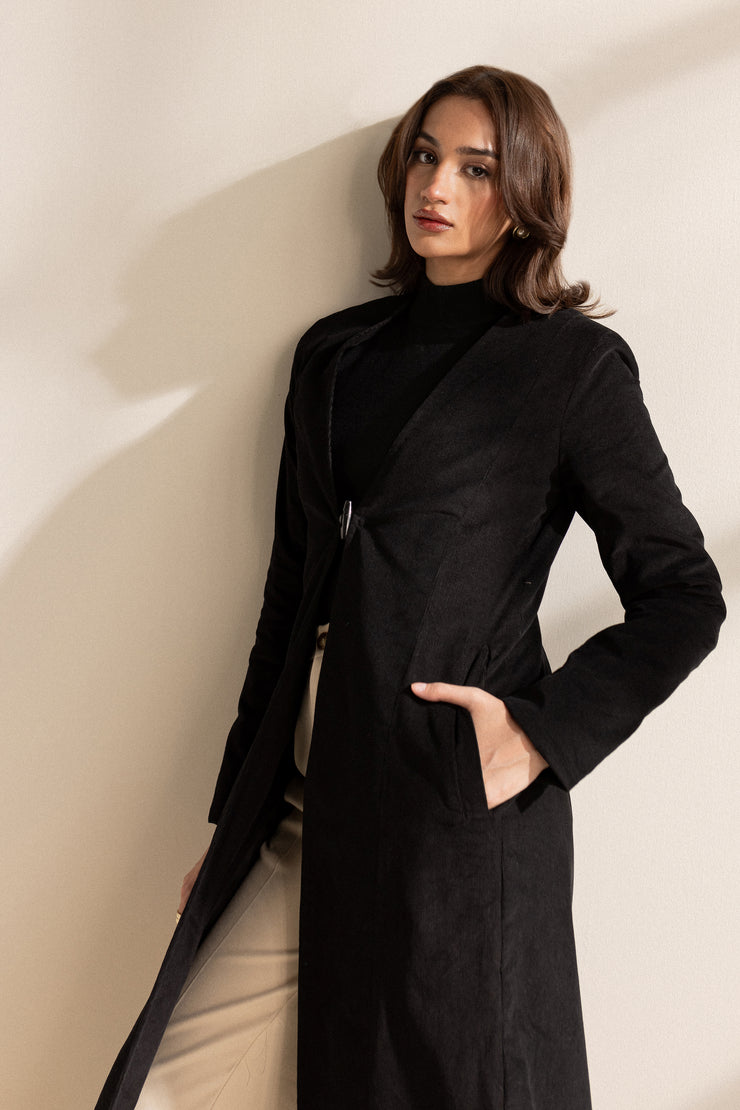 Comet Black | Long Coat