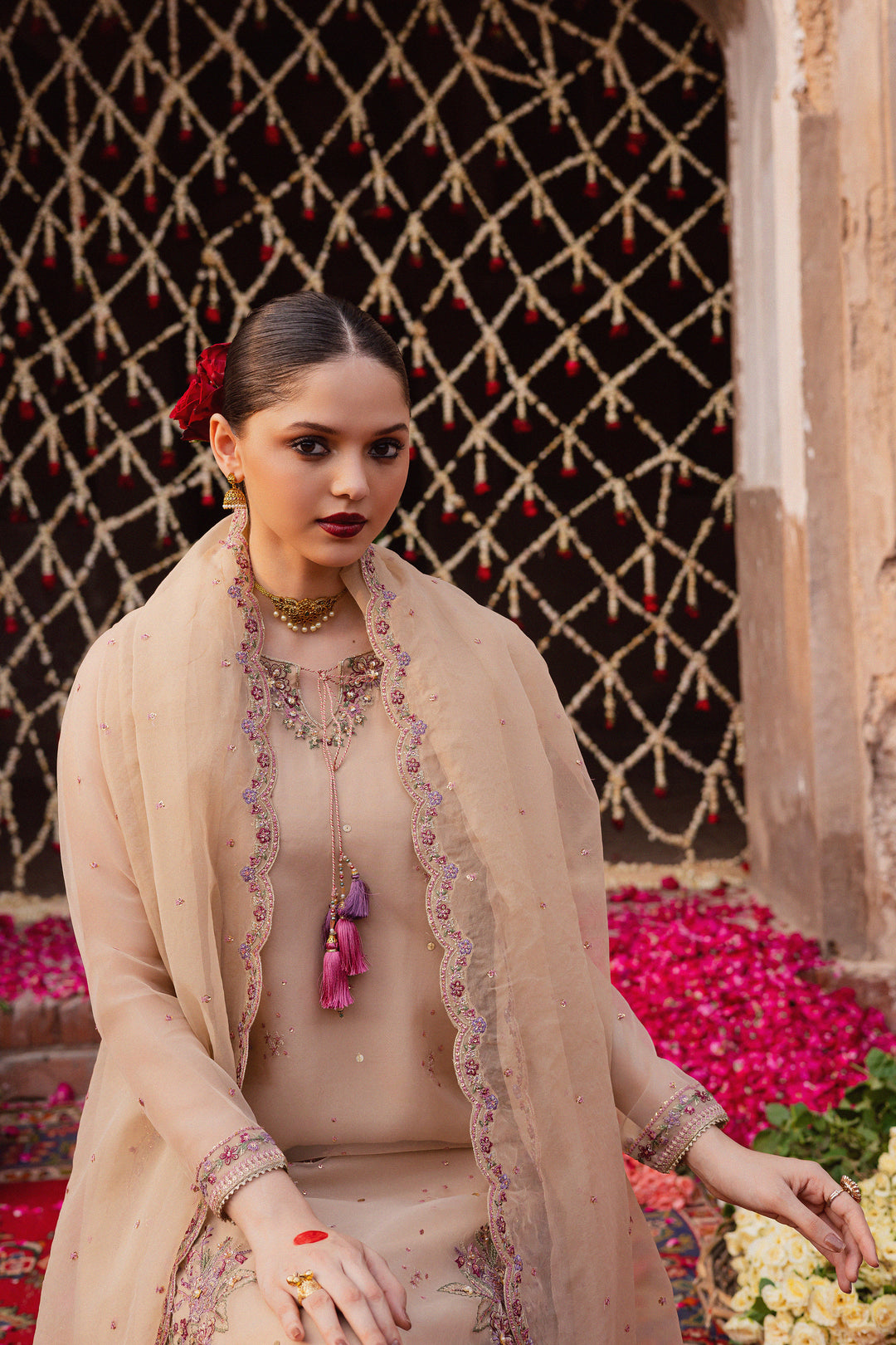 Zahrah 3Pc - Festive Luxe Pret