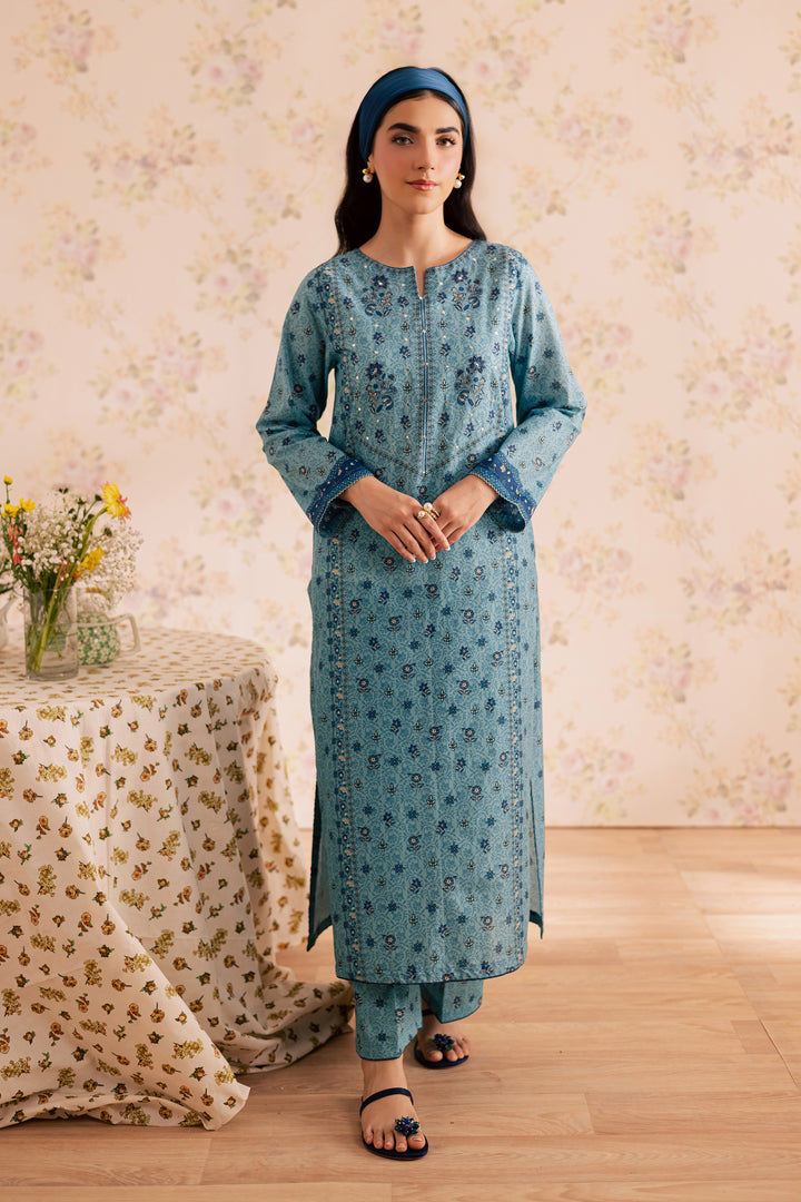 Spark 2Pc - Printed Lawn Dress