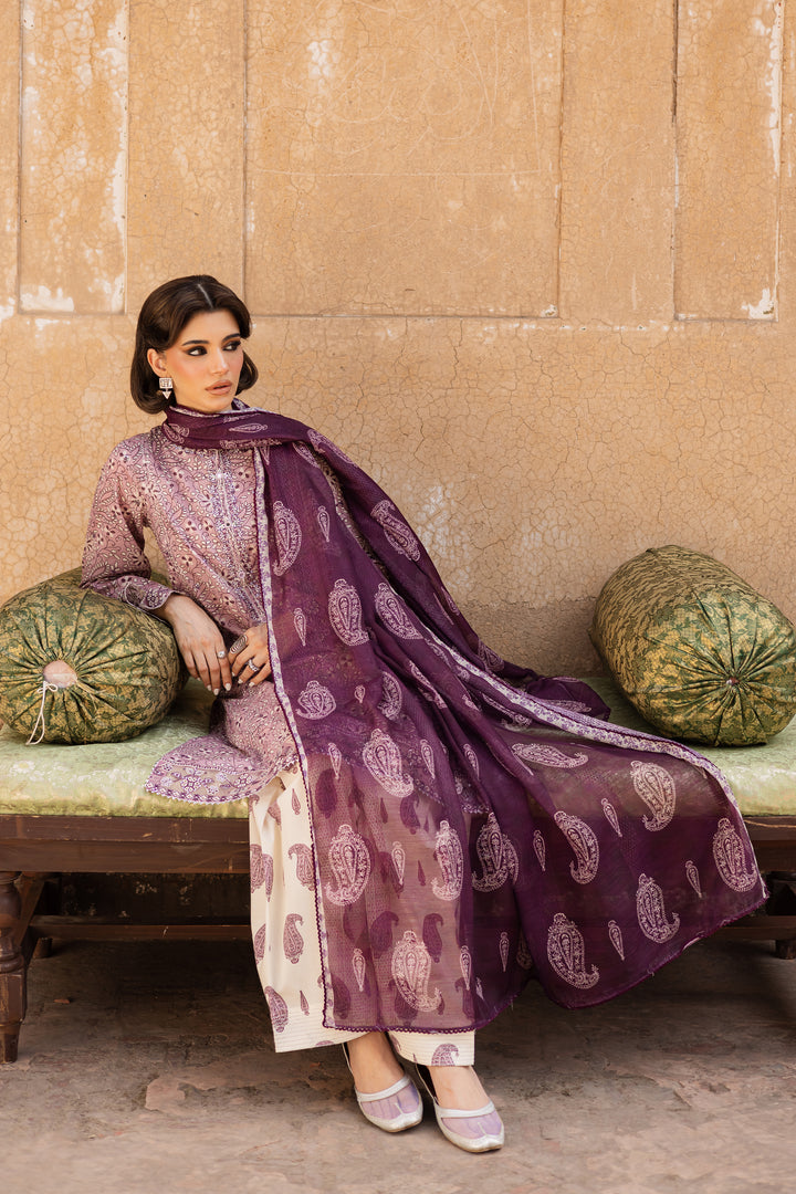 Riya 3Pc- Printed Lawn Dress
