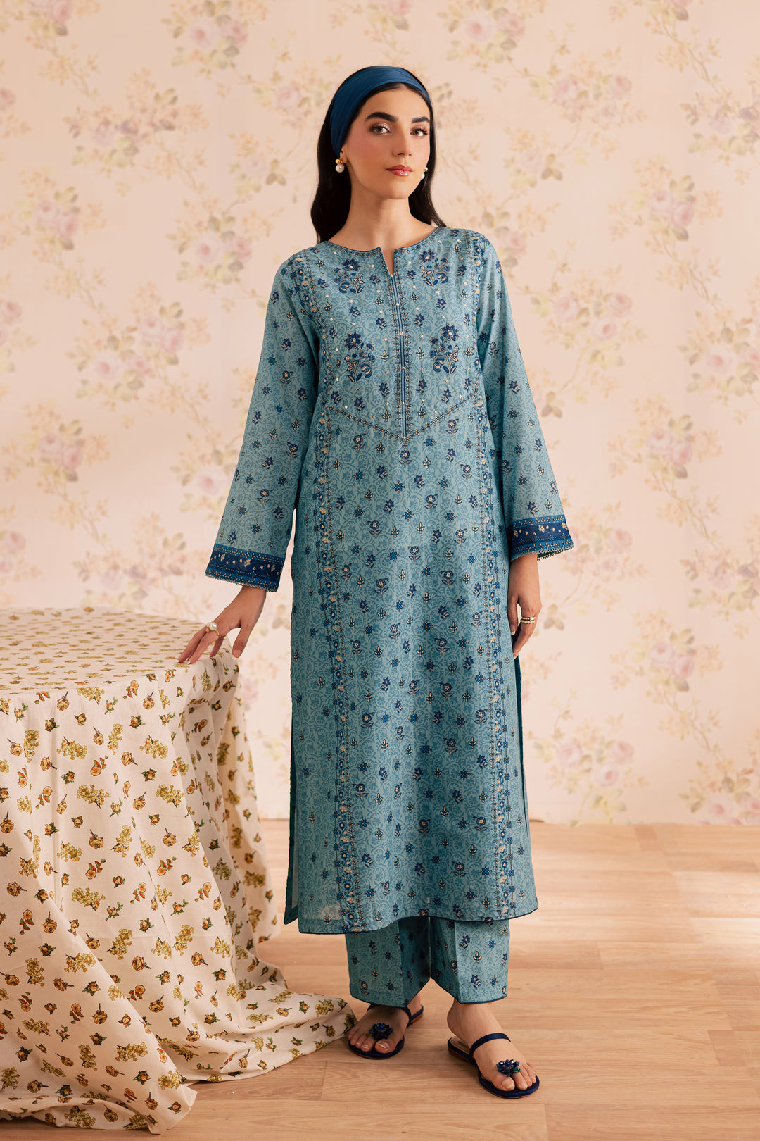Spark 2Pc - Printed Lawn Dress