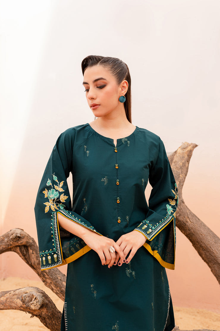 Dark Teal 2Pc - BATIK