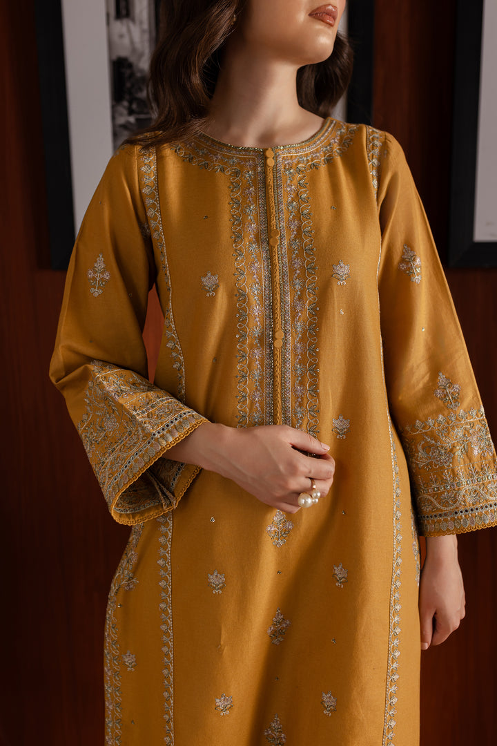 Sandy 2Pc - Embroidered Khaddar Dress - BATIK