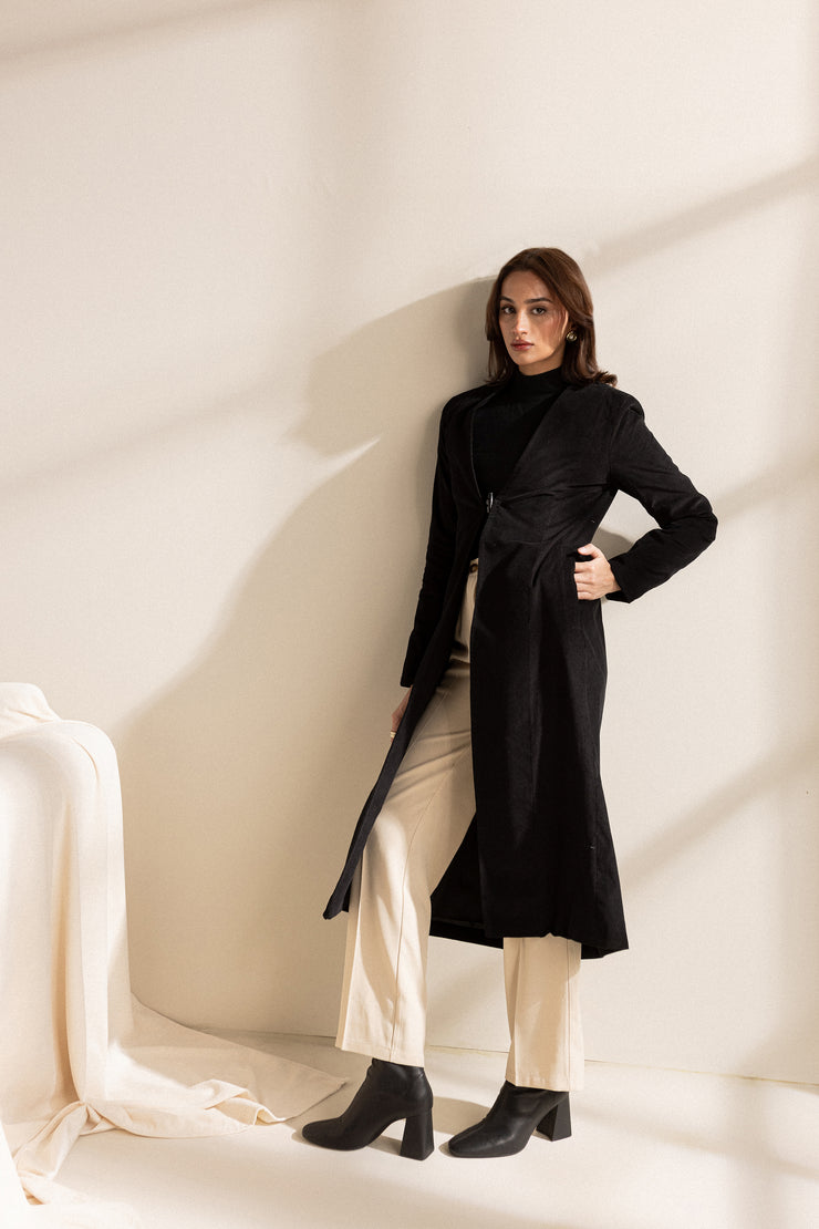 Comet Black | Long Coat