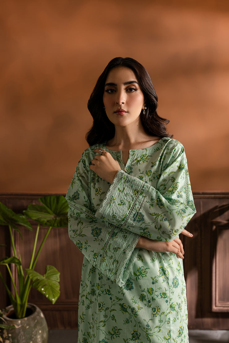 Insiya 2Pc - Printed Lawn Dress - BATIK