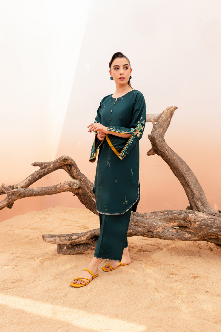 Dark Teal 2Pc - BATIK