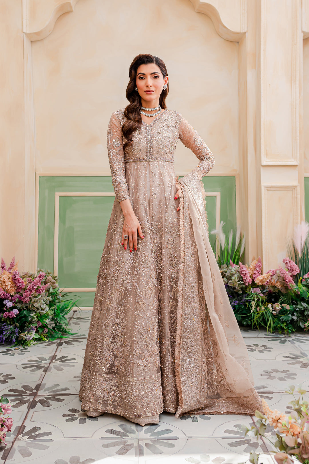 Zoella 4Pc - Bridal Dress - BATIK