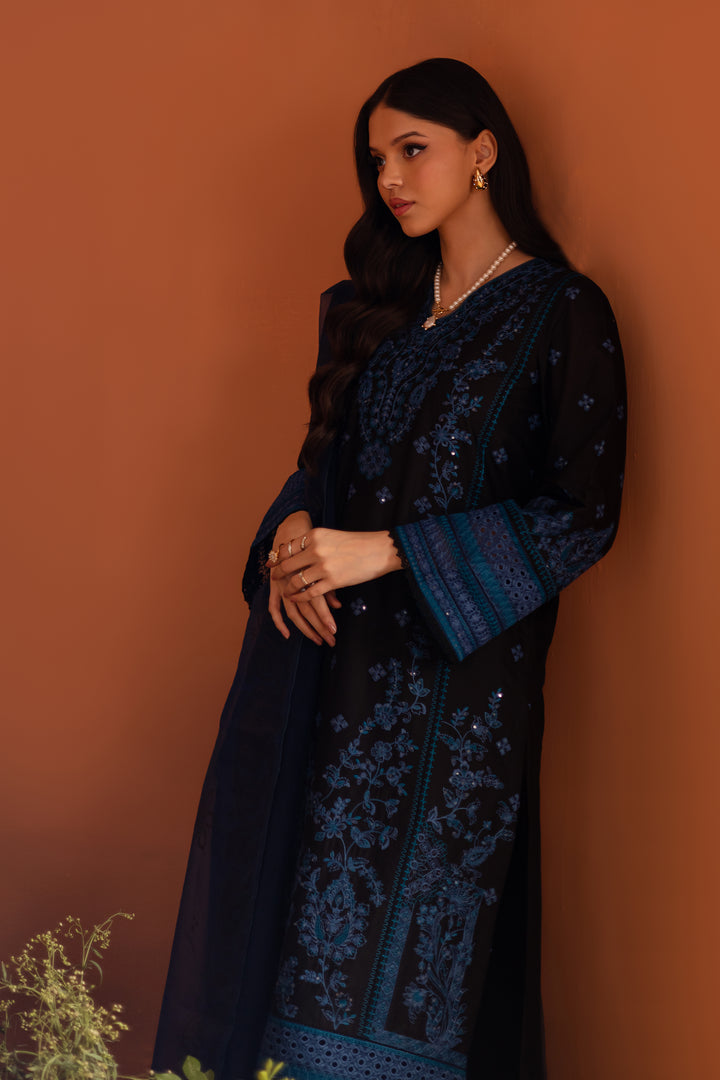 Shehrzad 3Pc - Embroidered Lawn Dress