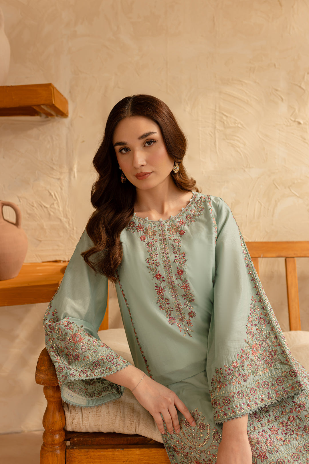 Deliya 2Pc - Embroidered Lawn Dress