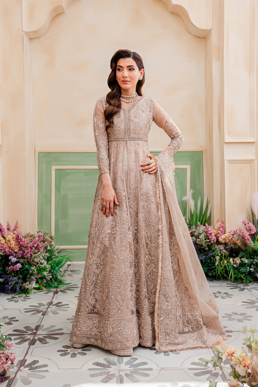 Zoella 4Pc - Bridal Dress - BATIK