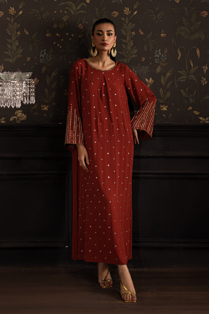 Fatin 2Pc - Georgette Formal Dress - BATIK