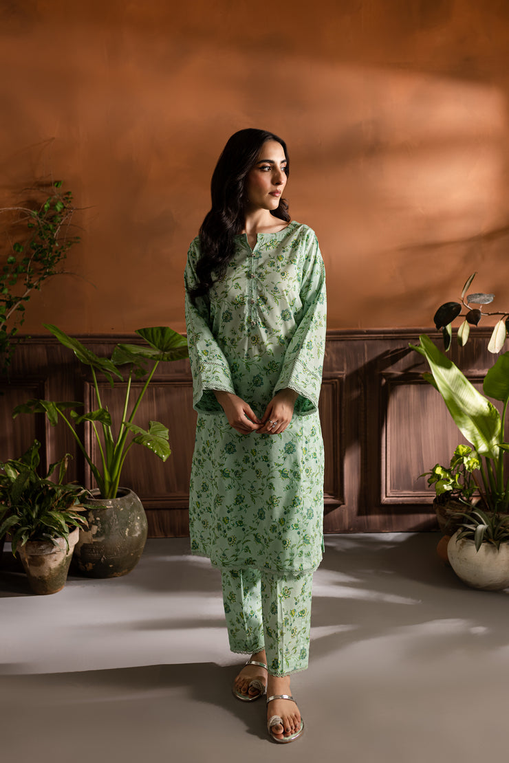 Insiya 2Pc - Printed Lawn Dress - BATIK