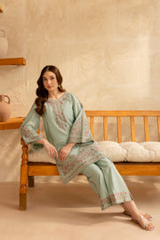 Deliya 2Pc - Embroidered Lawn Dress