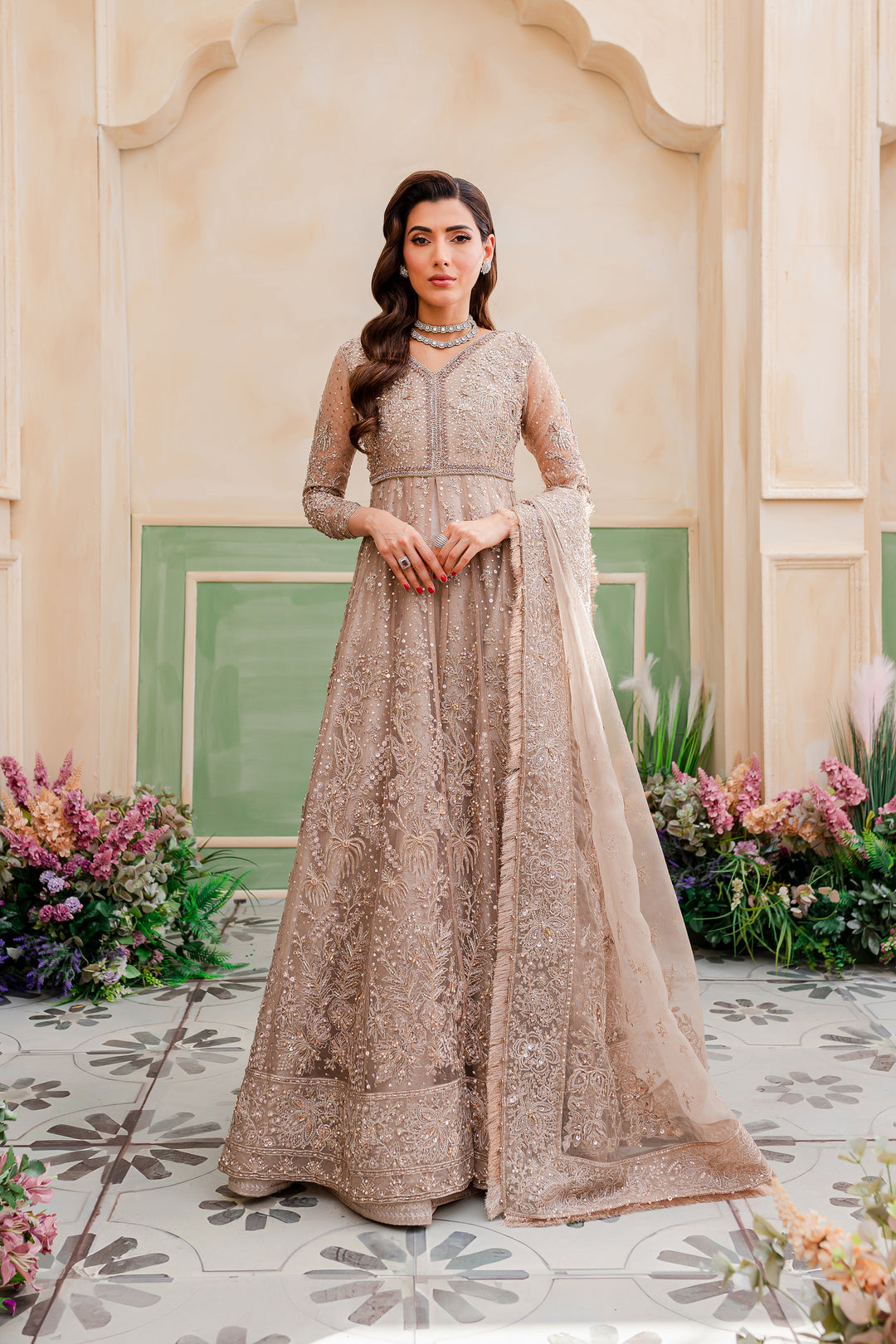 Zoella 4Pc - Bridal Dress - BATIK