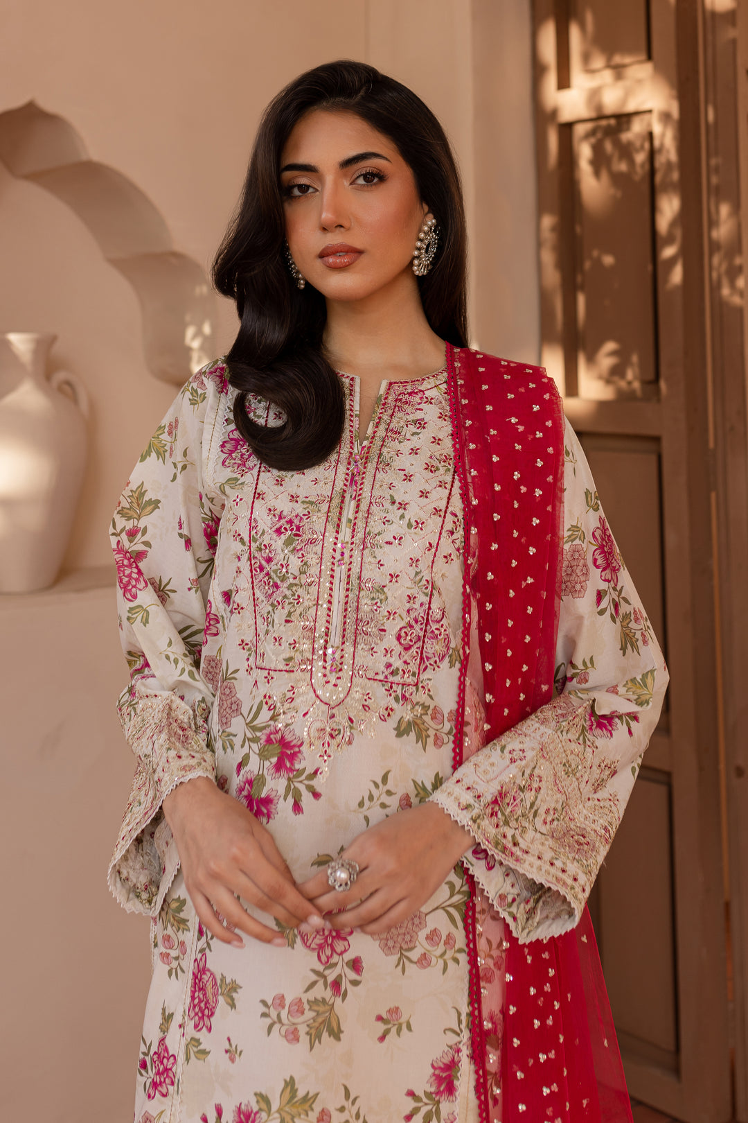 Fasanay 3Pc - Printed Lawn Dress