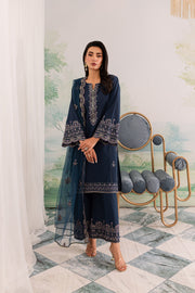 Apollo 3Pc - Embroidered Lawn Dress - BATIK