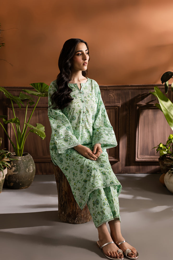 Insiya 2Pc - Printed Lawn Dress - BATIK