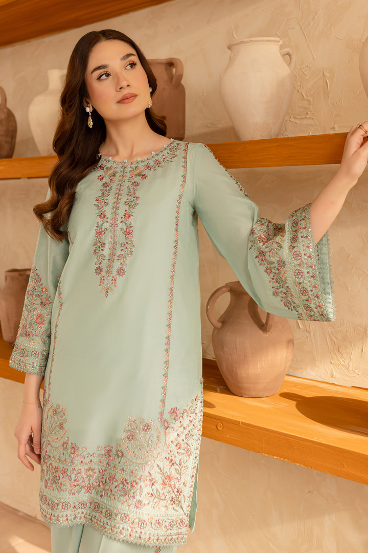 Deliya 2Pc - Embroidered Lawn Dress